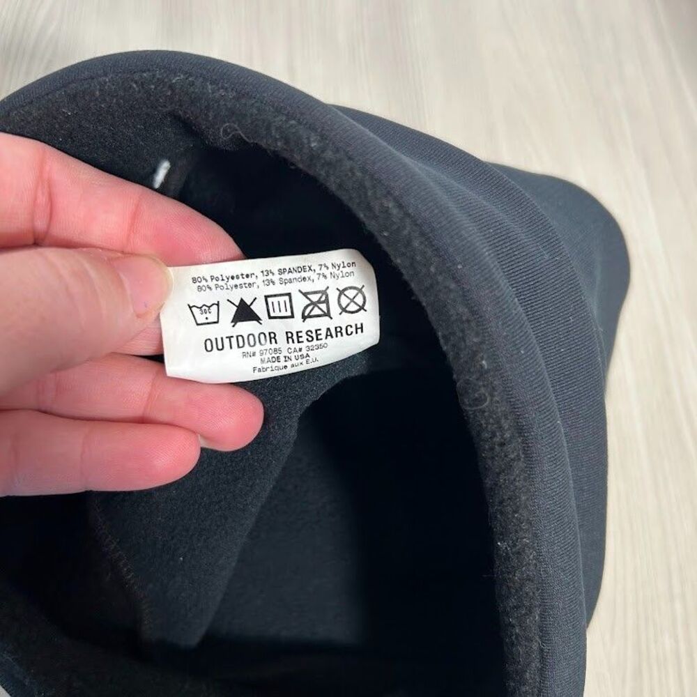 VTG Outdoor Research Beanie Mens Wind Pro Hat Size L/XL USA Made Fleece Lined - Picture 7 of 7
